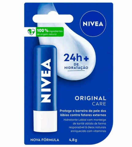 Hidratante Labial Nivea Original Care 48g